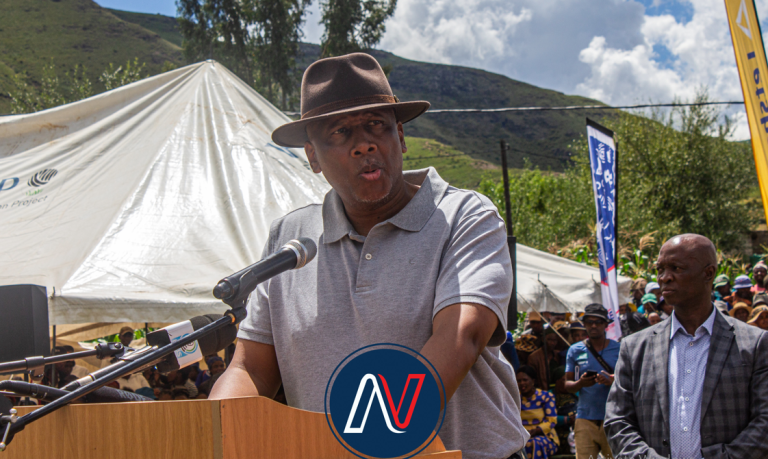 His Majesty King Letsie III at Ha Lejone Leribe