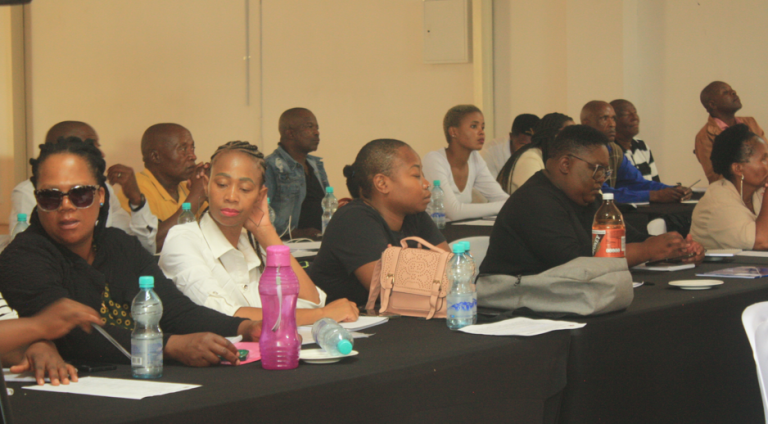 SADP II applicants attend an informative session in Quthing