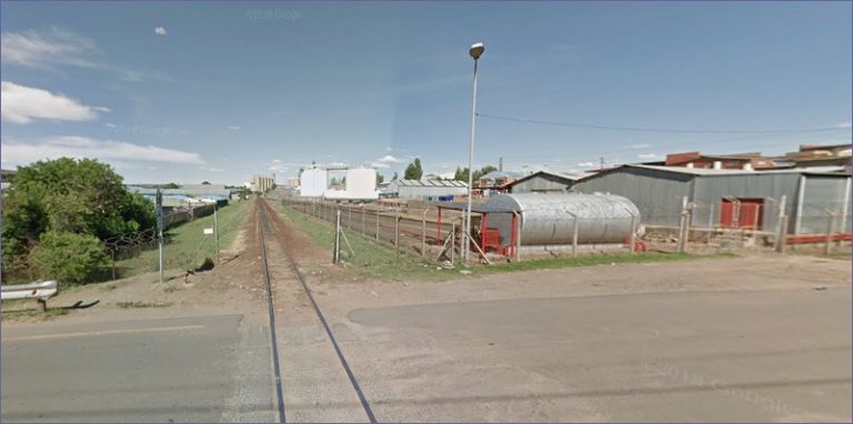 The railway line connects Marseilles in South Africa to the industrial area of Maseru.